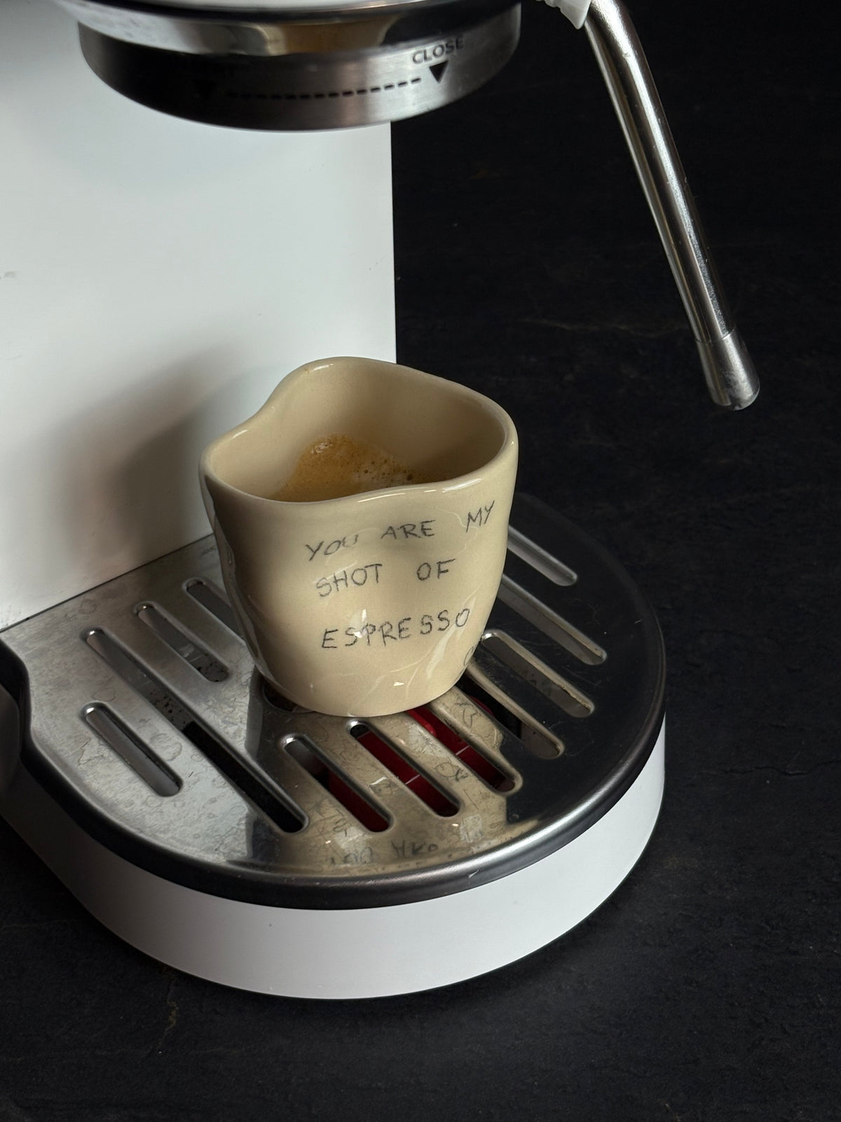 “You are my shot of espresso” ☕️ šalica