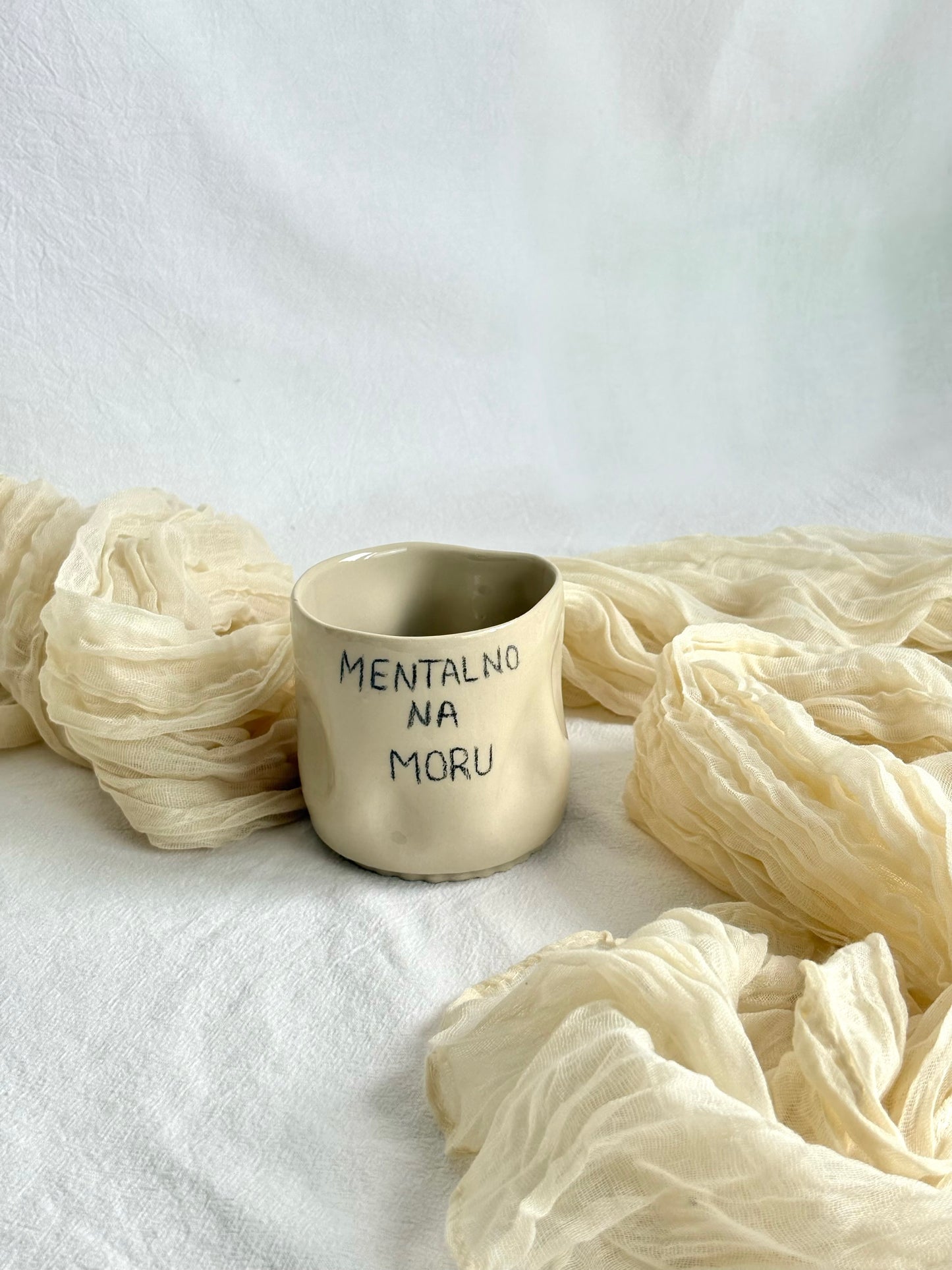"Mentalno na moru" šalica